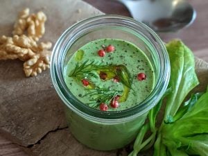 Crème de mâche