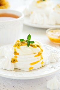 Pavlova fruits de la passion