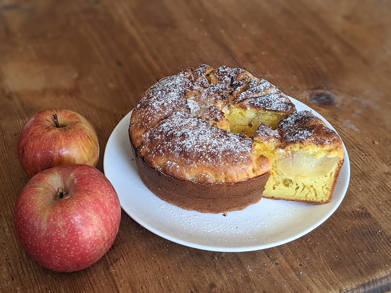 Recette Gateau Aux Pommes Et A L Orange Potager City