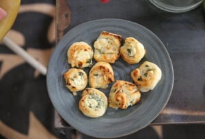 Friands apéritif ricotta-courgette
