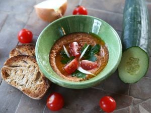 Soupe froide salmorejo