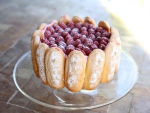 Charlotte aux framboises