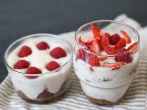 Tiramisu aux fruits rouges