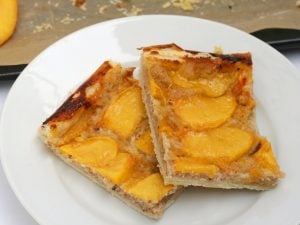 Feuilletés aux pêches