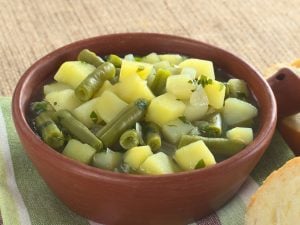 Salade de haricots verts et pommes de terre