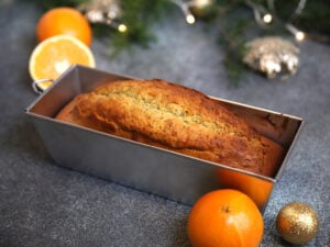 Cake de Noël à l’orange et aux graines de pavot