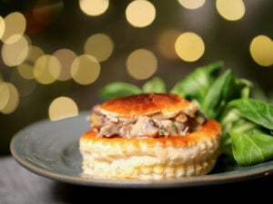 Vol-au-vent aux champignons
